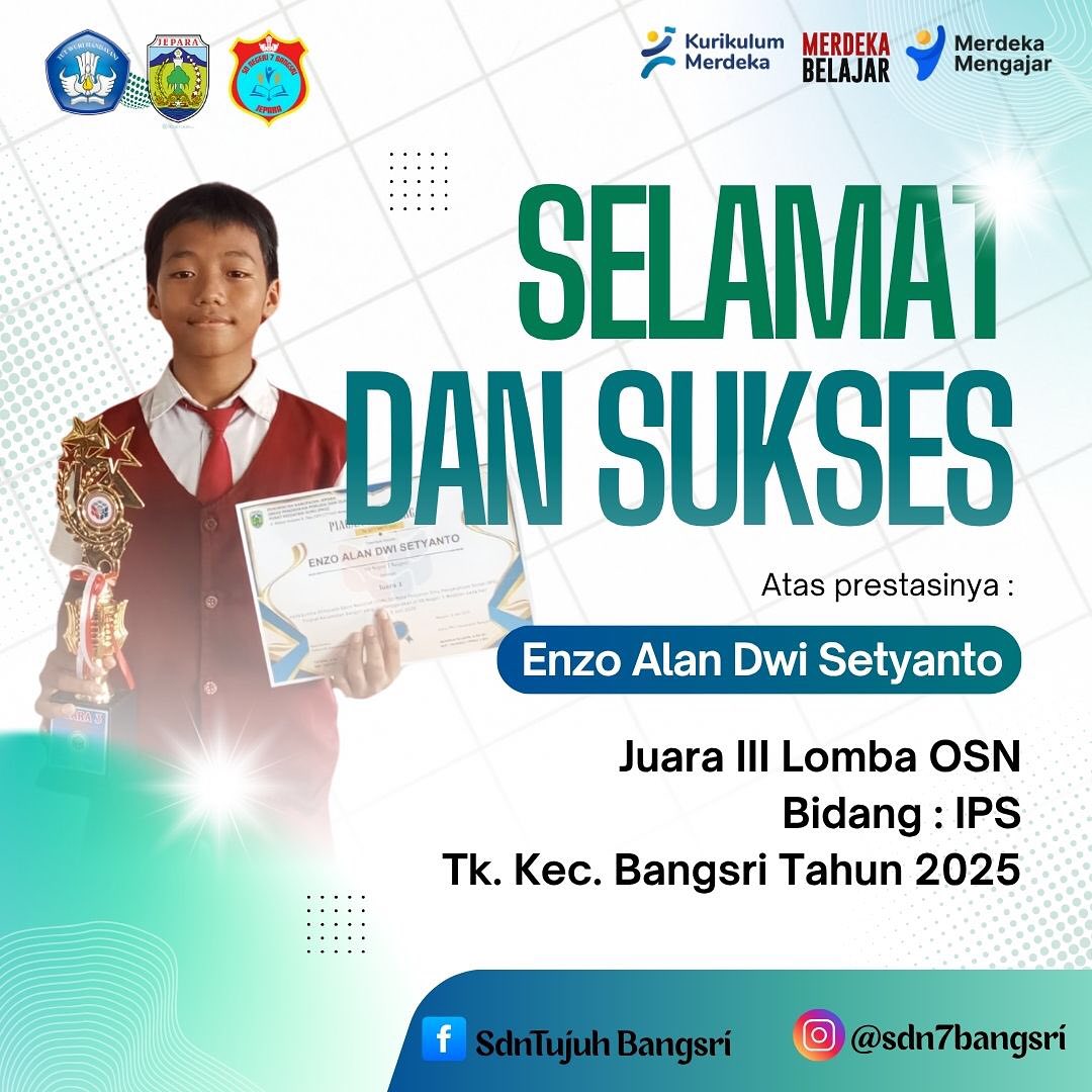 Juara III OSN Bidang IPS