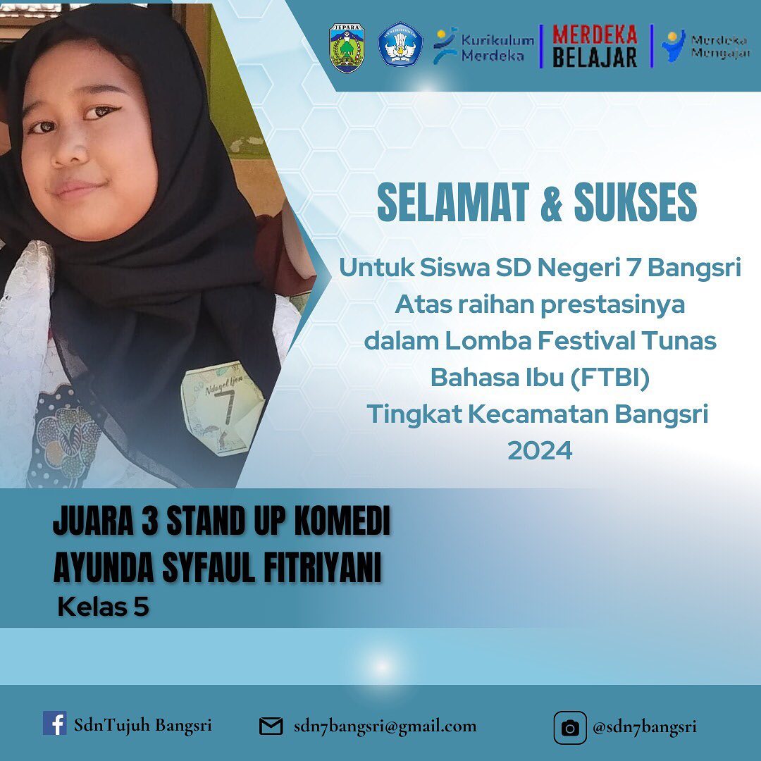 JUARA 3 STAND UP KOMEDI AYUNDA SYFAUL FITRIYANI