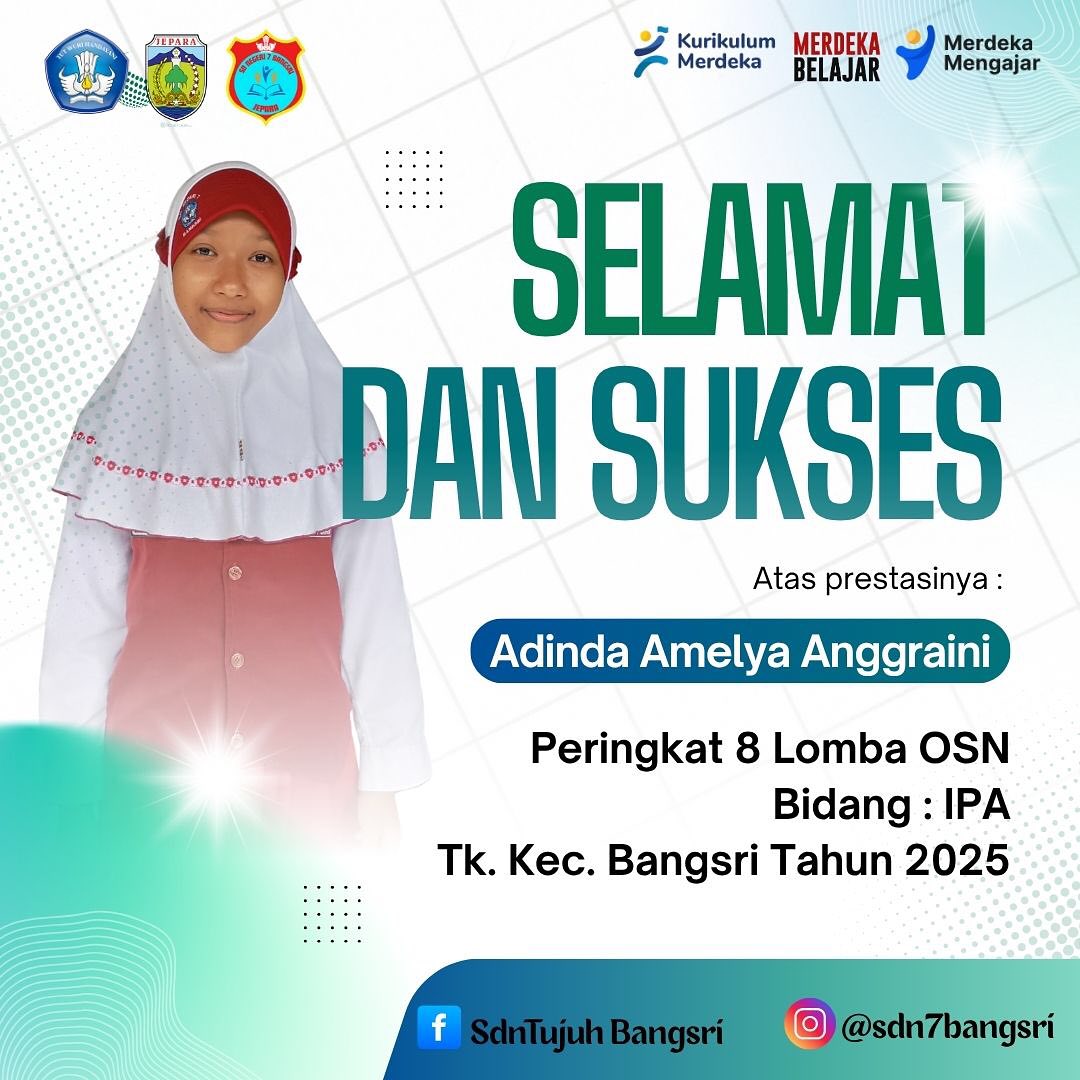 Juara VIII OSN Bidang IPA